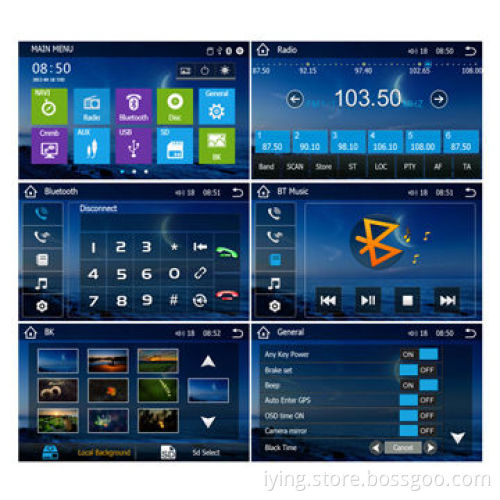 Car DVD Player for Kia Morning, with GPS Navigation System, Microsoft's Windows 8 Interface